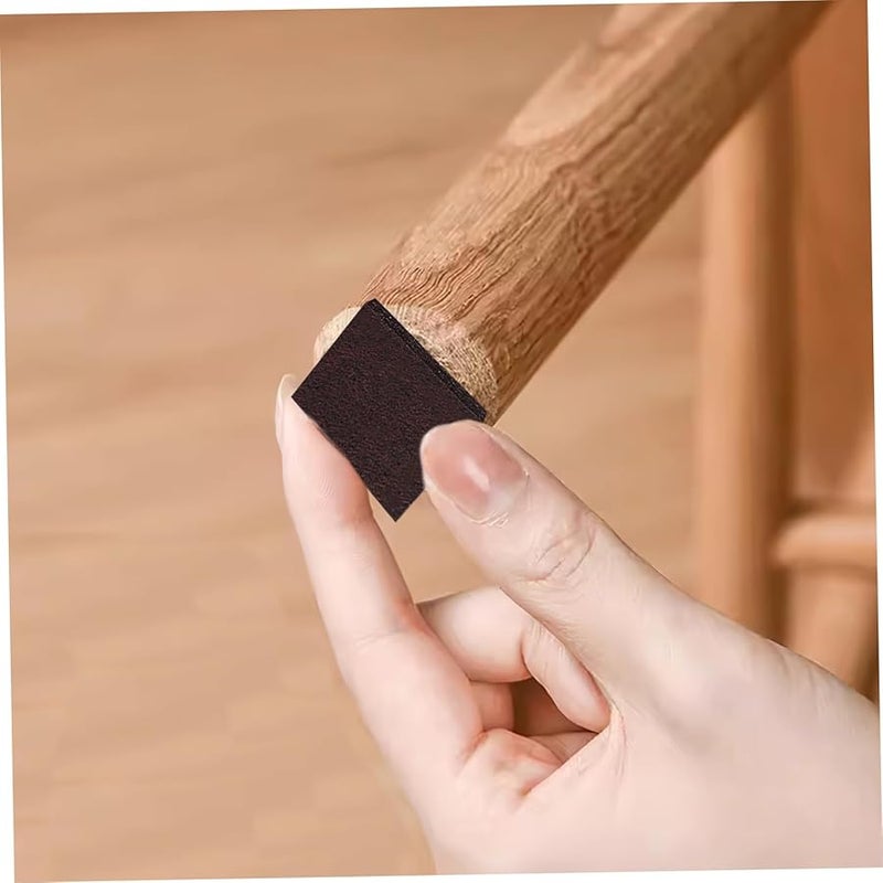 32 Pcs Self Adhesive Felt Furniture Pads Anti Slip Floor Protectors For Hardwood Floors - Image 2